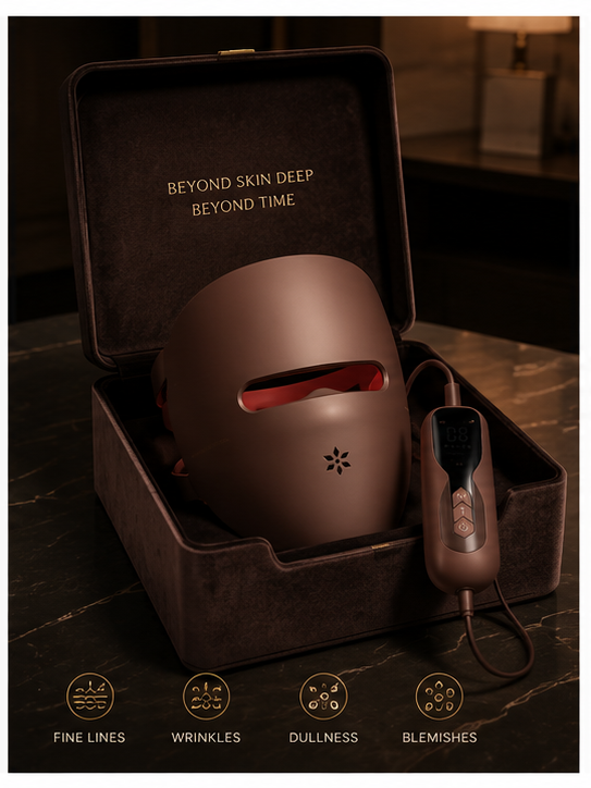 Red Light Therapy Face Mask with 4 Modes for Skin Rejuvenation