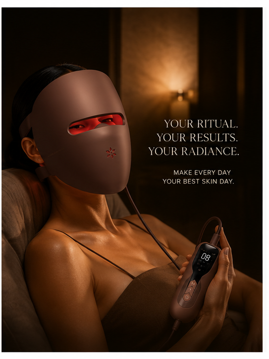 Red Light Therapy Face Mask with 4 Modes for Skin Rejuvenation