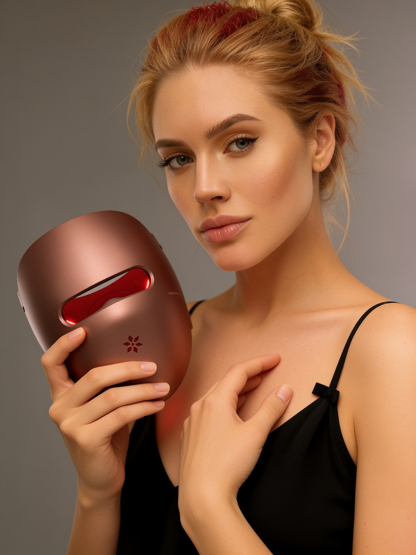 LuxeraSkin LED light therapy mask model